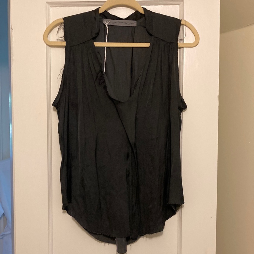 Raw Hemmed Top
